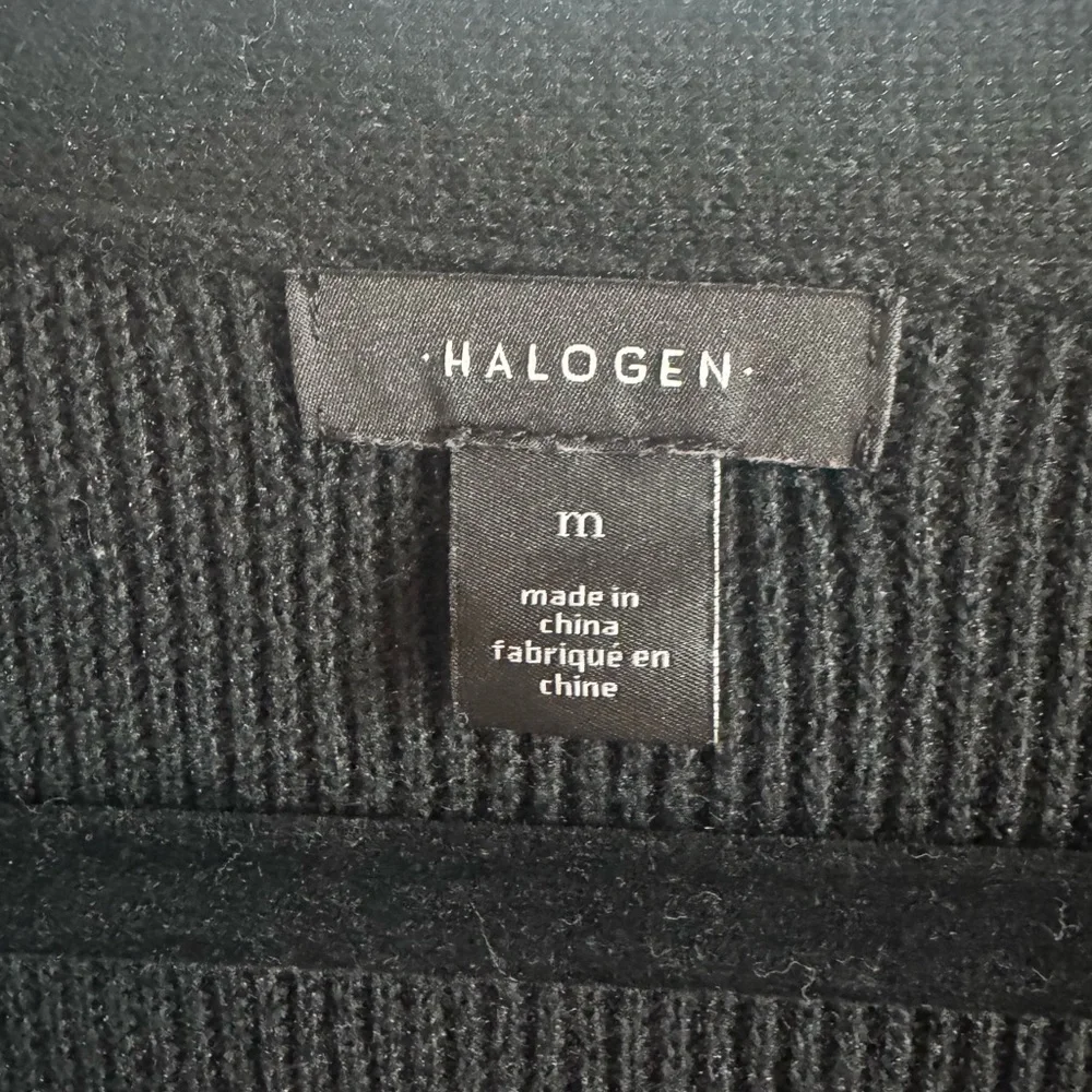 Halogen Raglan Ribbed Sweater - Medium - Picture 4 of 4